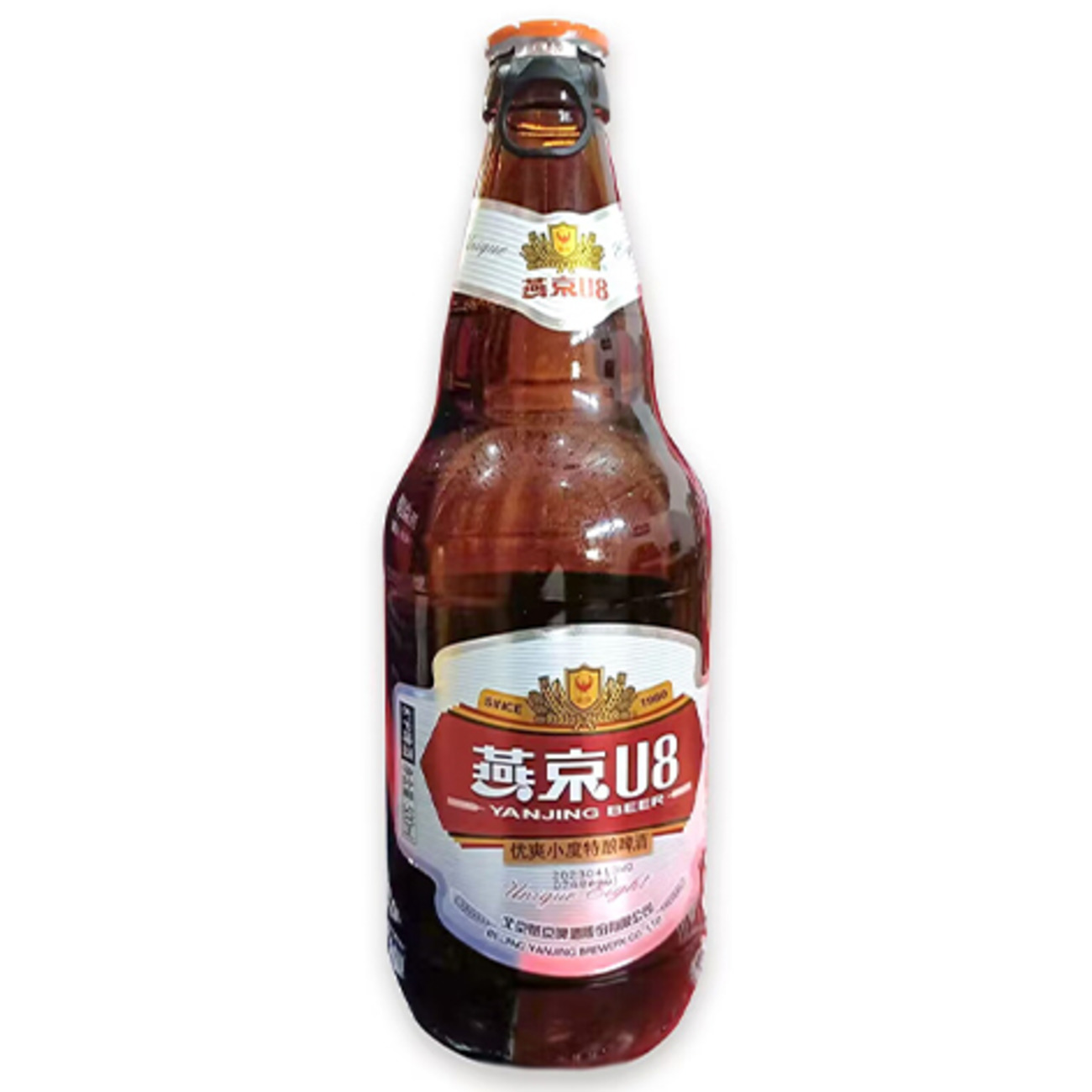 Yanjing U8 Beer Alc 2.5% 燕京啤酒U82.5度500ml