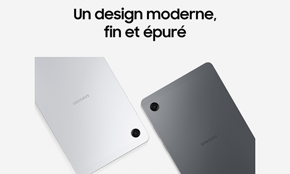 Votre tablette reprend le design signature des smartphones Galaxy S Series, de quoi lui donner un style épuré et affiné !