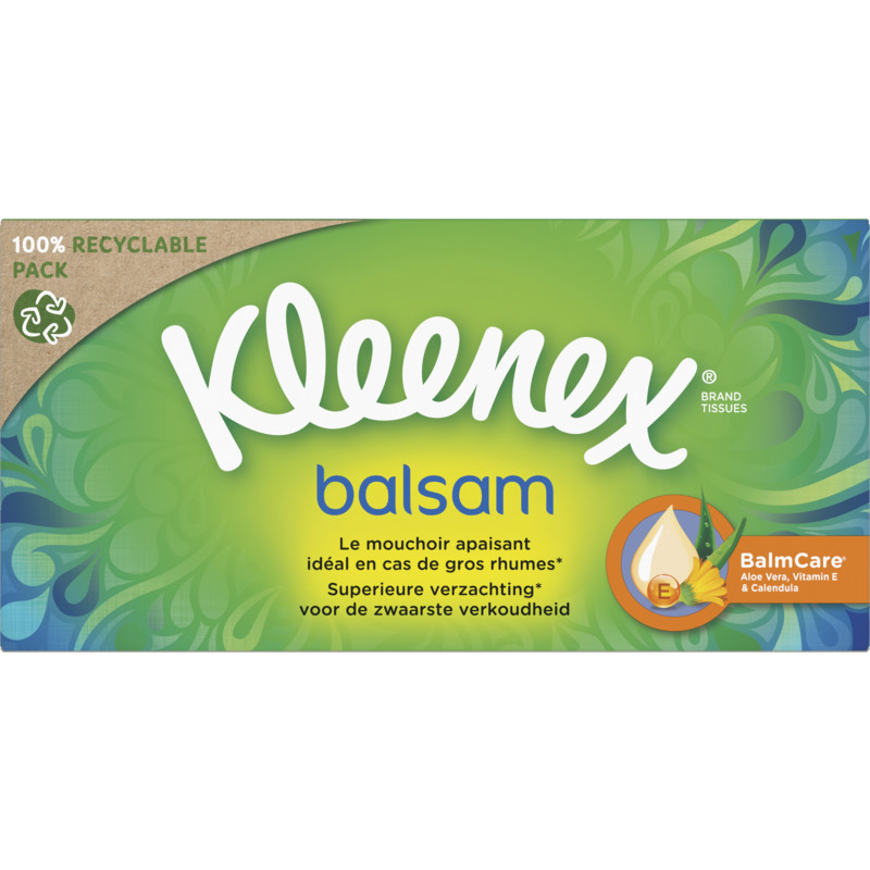 KLEENEX Balsam Tissues 64 sheets