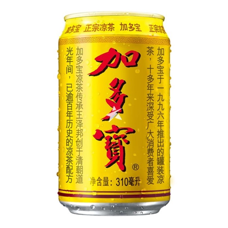 Jiaduobao 【Incl 0.15€】Gadobao kruidenthee 310ml 1 Fles