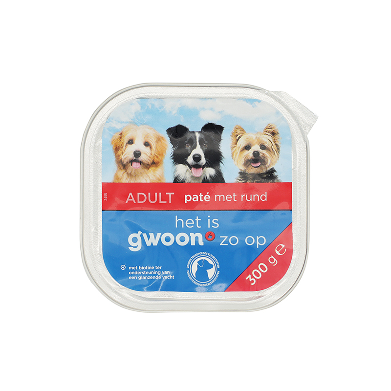 G'woon Pâté de bœuf pour chien G'woon - 300 g