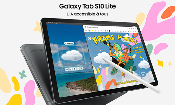 Des fonctionnalités IA pour faciliter son quotidien. Avec un bel écran immersif de 10,9 pouces et un S Pen ultra précis et confortable inclus.Profitez d'une batterie longue durée. 
