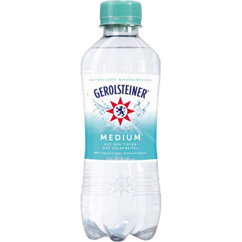 Gerolsteiner Mikroperl-Mineralwasser 330ml (inkl. 0,25€ Pfand)