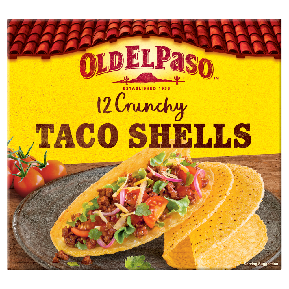 Old El Paso Taco Shells 156g