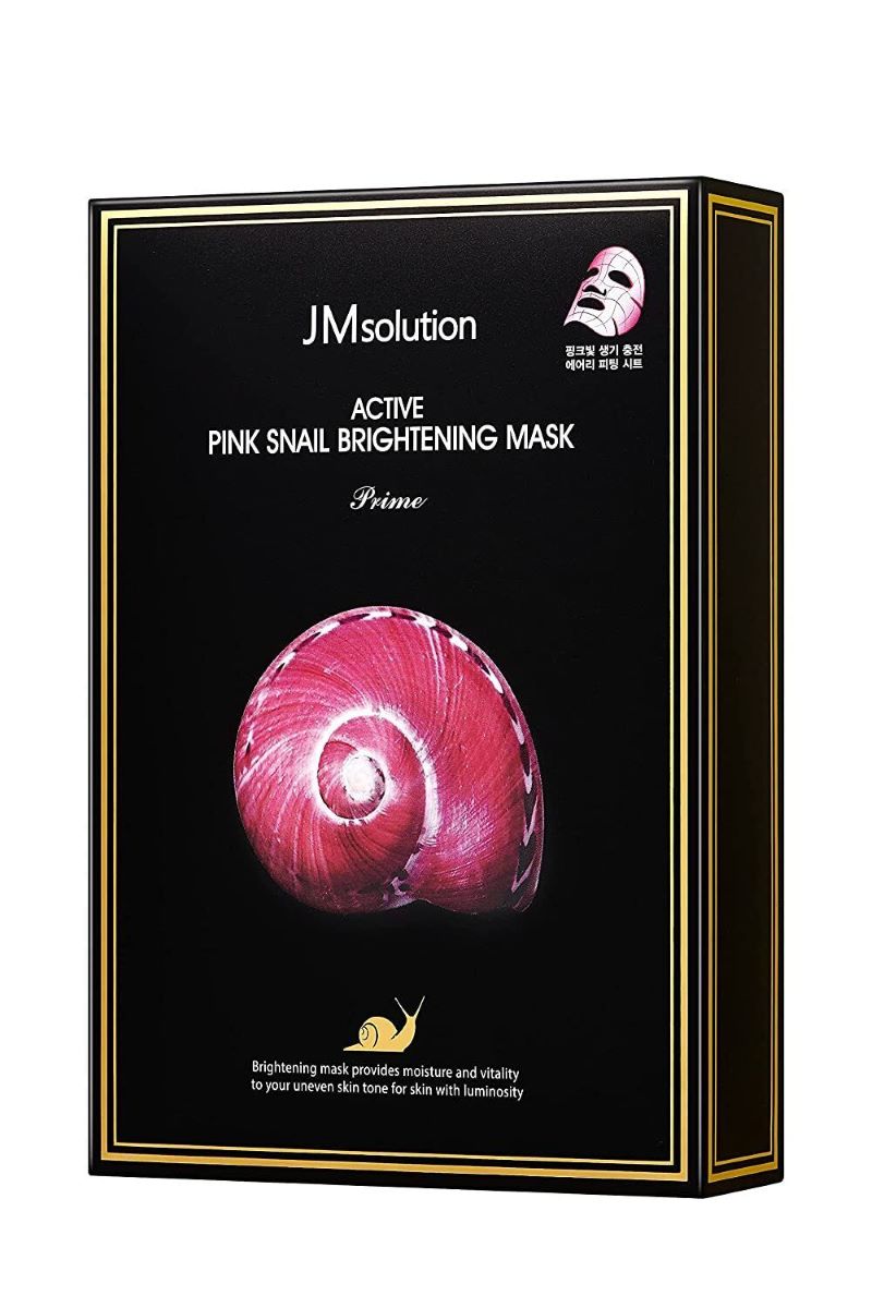 JMsolution Active Pink Snail Aufhellende Maske Prime 10 Stück
