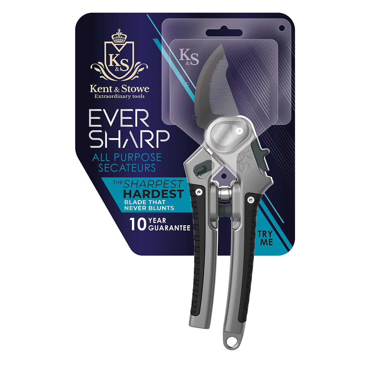 Kent and Stowe Eversharp Bypass Secateurs