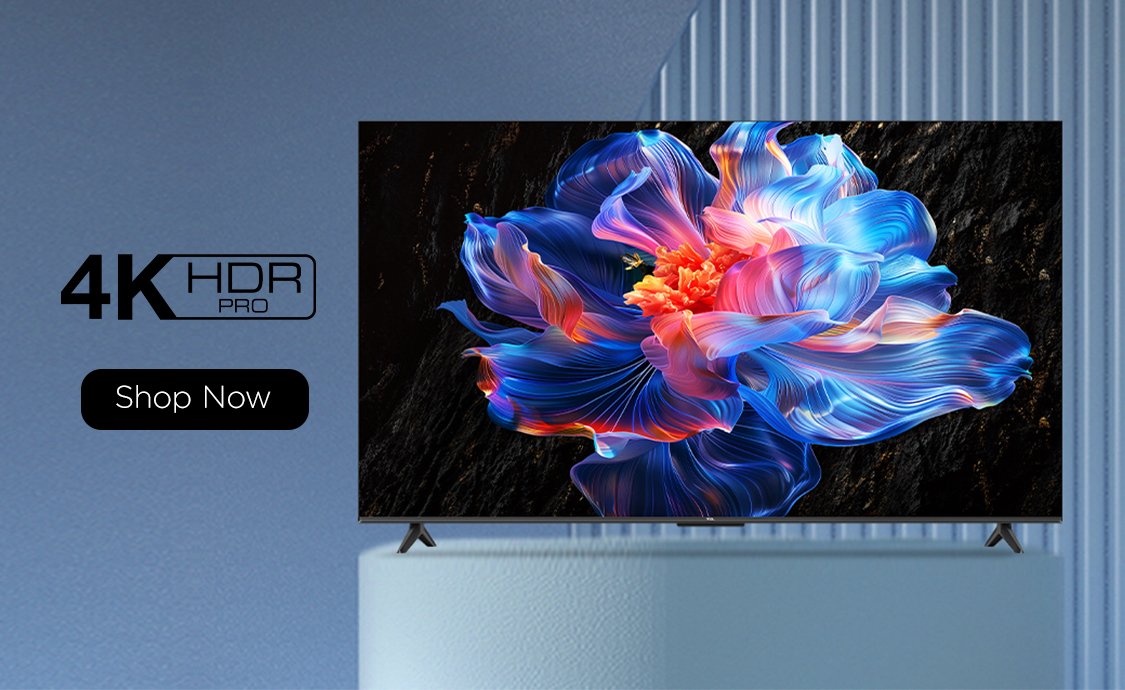 Experience stunning clarity with 4K UHD - crisp detail, lifelike visuals, vibrant colours, and 4 times the resolution of Full HD for an immersive view