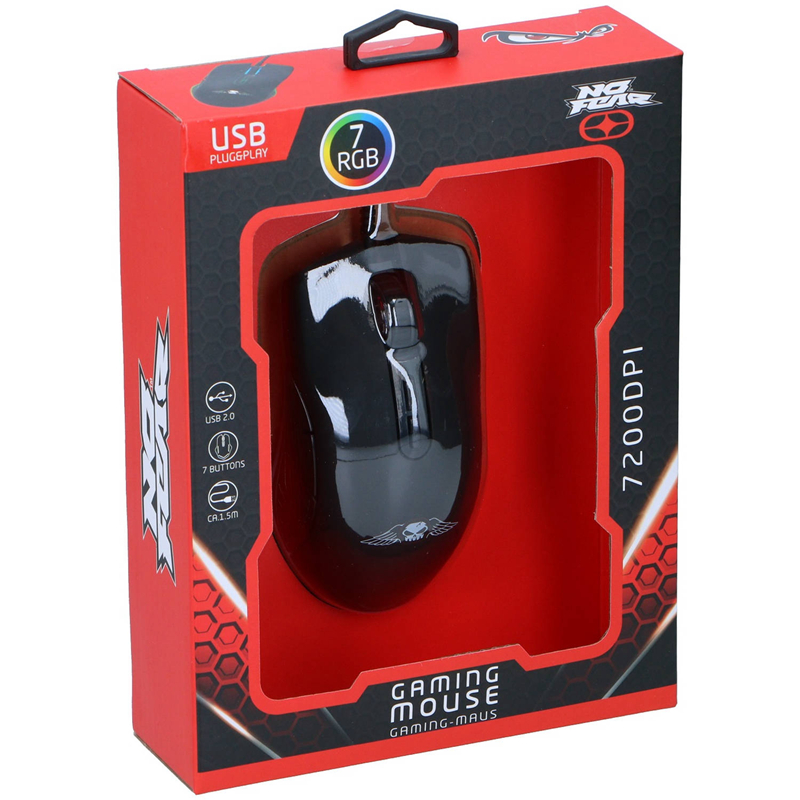 No Fear Souris de jeu 7200DPI