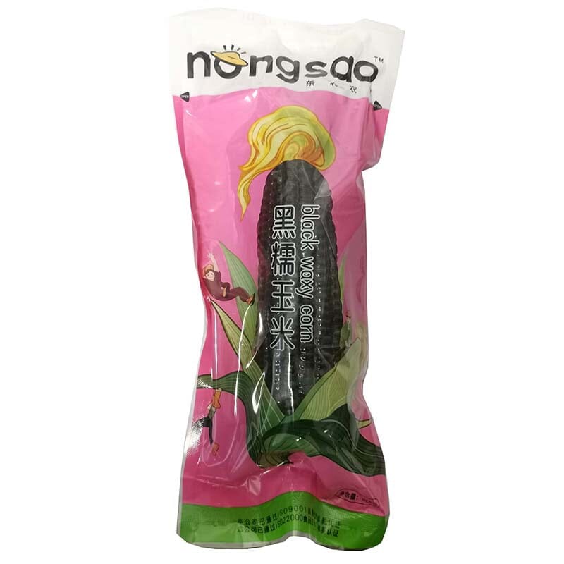 Nongsao Zwarte Glutinous Corn 200g 1 verpakking