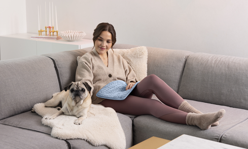 Onze nieuwe verwarmde dekens en pads voor pure ontspanning en zachte comfort.