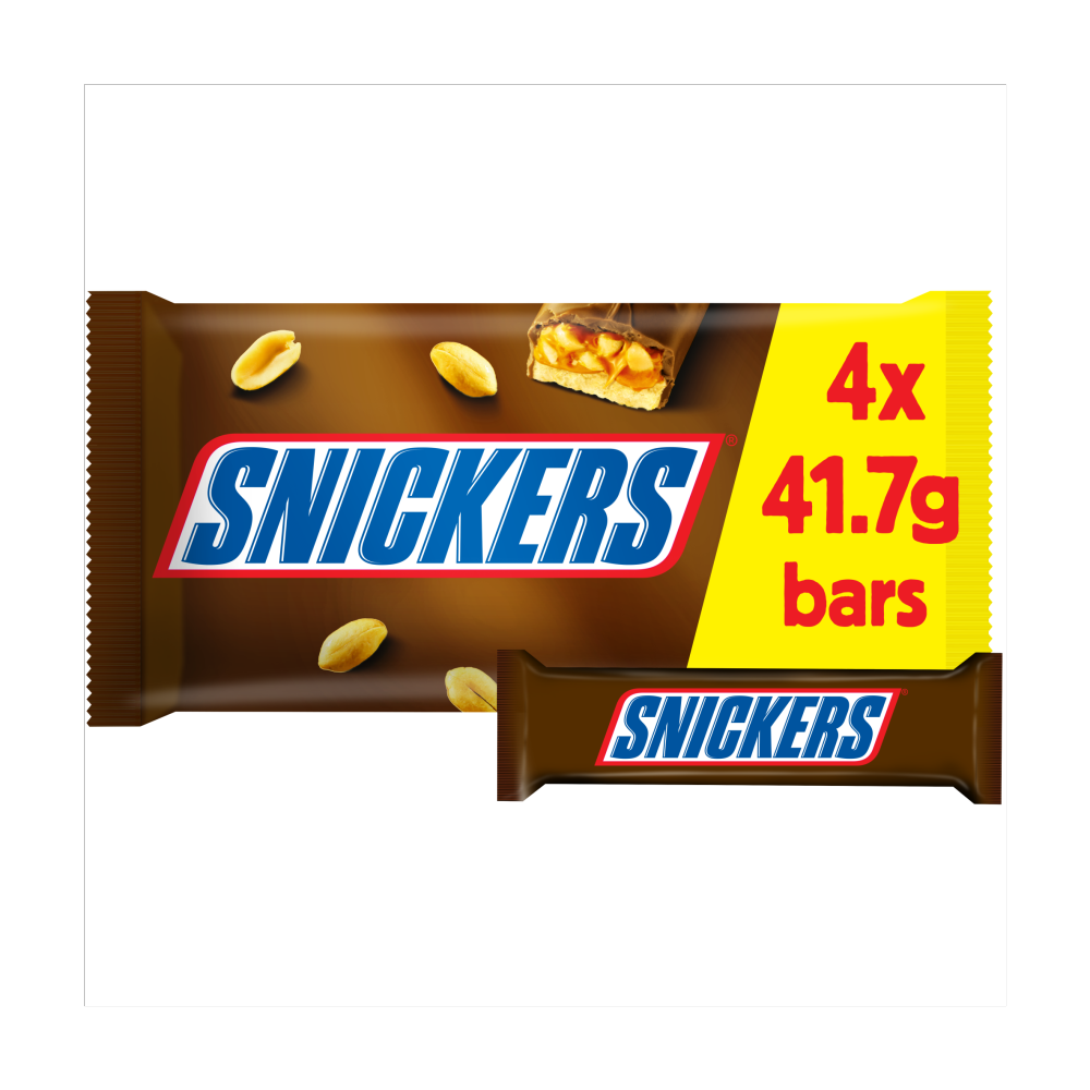 Snickers Bars 4 x 41.7g