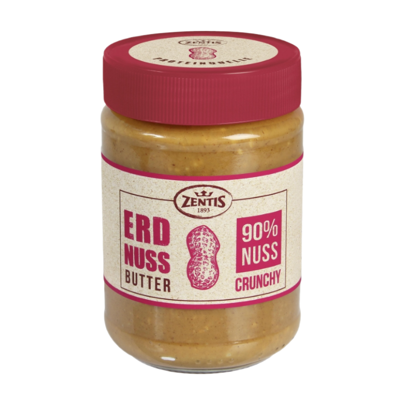 Zentis Erdnussbutter Crunchy 350 g