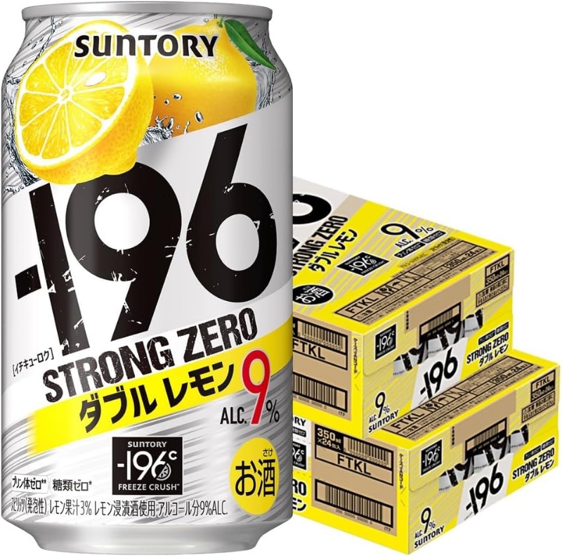 Suntory Strong Zero Double Lemon Sour 350ml