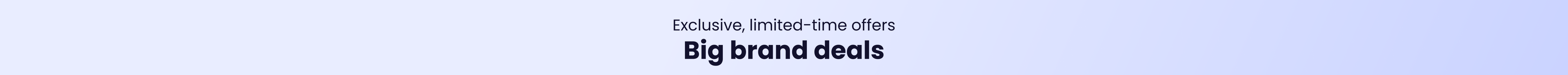 Promotion banner