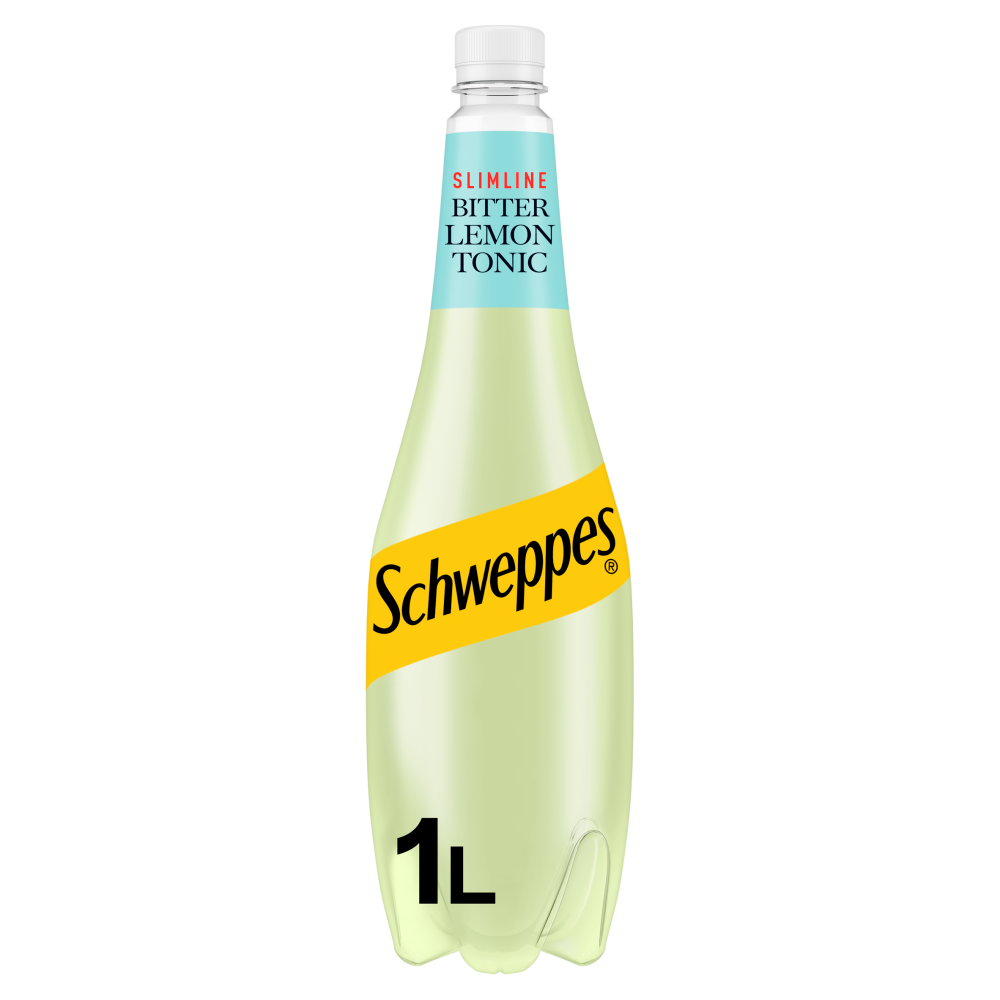 Schweppes Slimline Original Bitter Lemon 1 litre