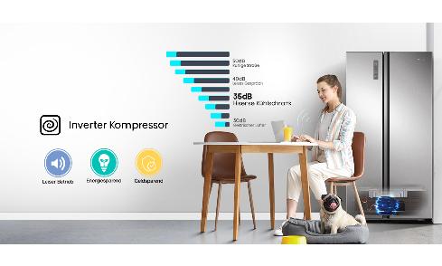 Kühlgeräte mit Inverter-Technologie helfen dir, Energie und somit Geld zu sparen.
