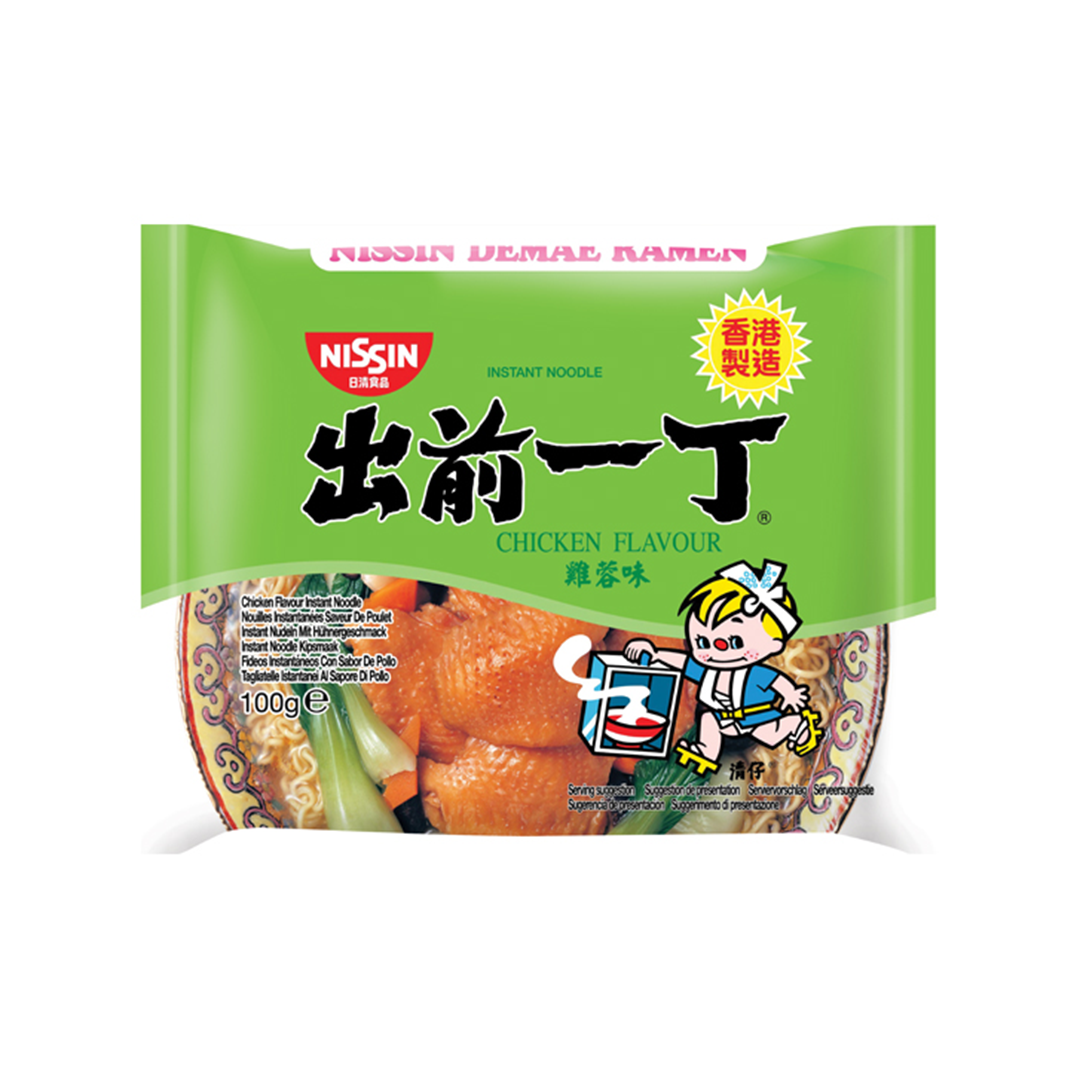 Nissin Demae Ramen - Chicken Flavour 100g  出前一丁鸡蓉味
