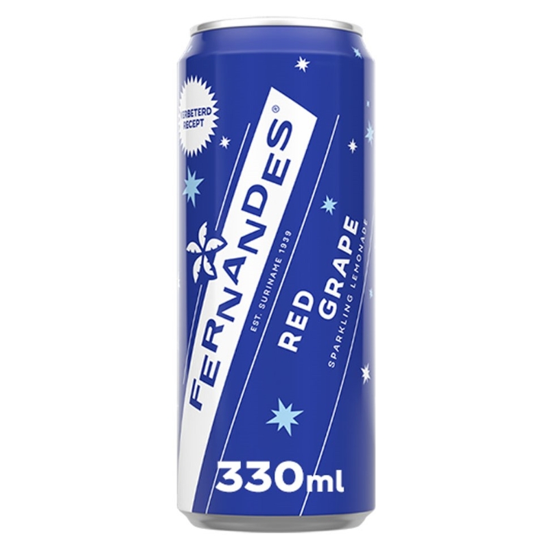 Fernandes soft drink red grape 330 ml