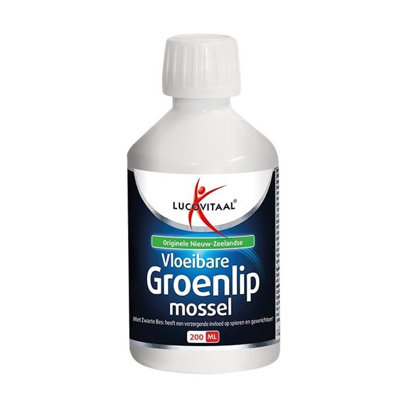 Lucovitaal Liquid Green Lipped Mussel Joint Flexibility Muscle Comfort 200ml