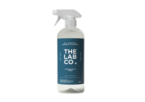 The Lab Co. Antibacterial All Purpose Cleaner | Fragrance Free Unscented no perfume for sensitive skin | 750ml 