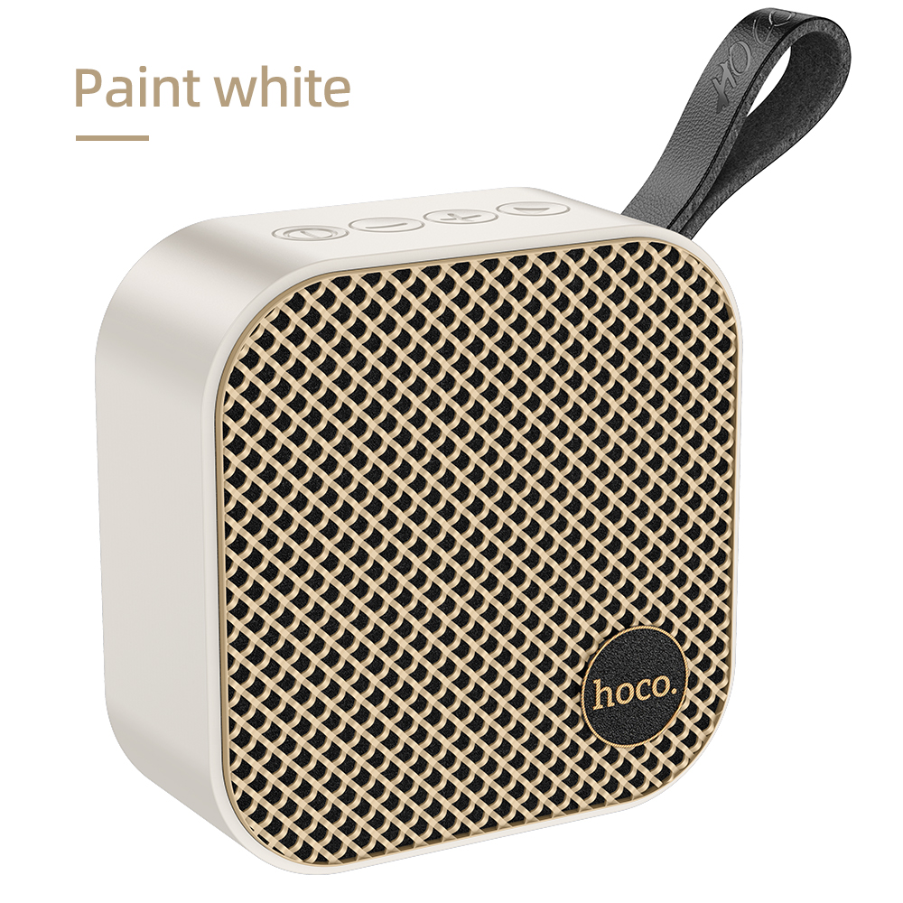 HOCO Portable Bluetooth Speaker -  White