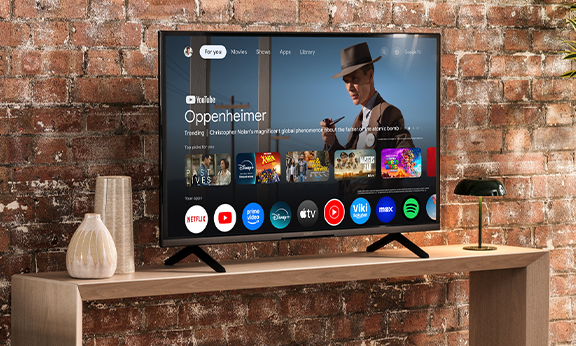 4K LED TV met Google TV voor dagelijks kijkplezier 