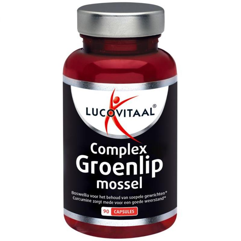 Lucovitaal Green Lipped Mussel Complex Joint Flexibility Anti-Inflammatory Immune Support 90 Capsules