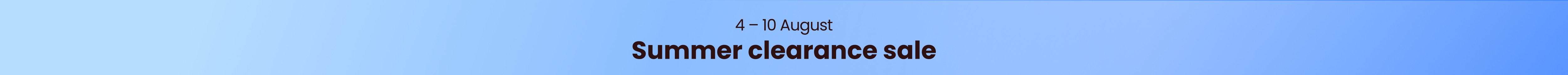 Promotion banner