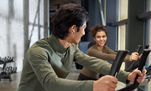 Intelligentes ANC + Dual-Treiber mit 24 Bit Hi-Res Klang – immersives Hörerlebnis