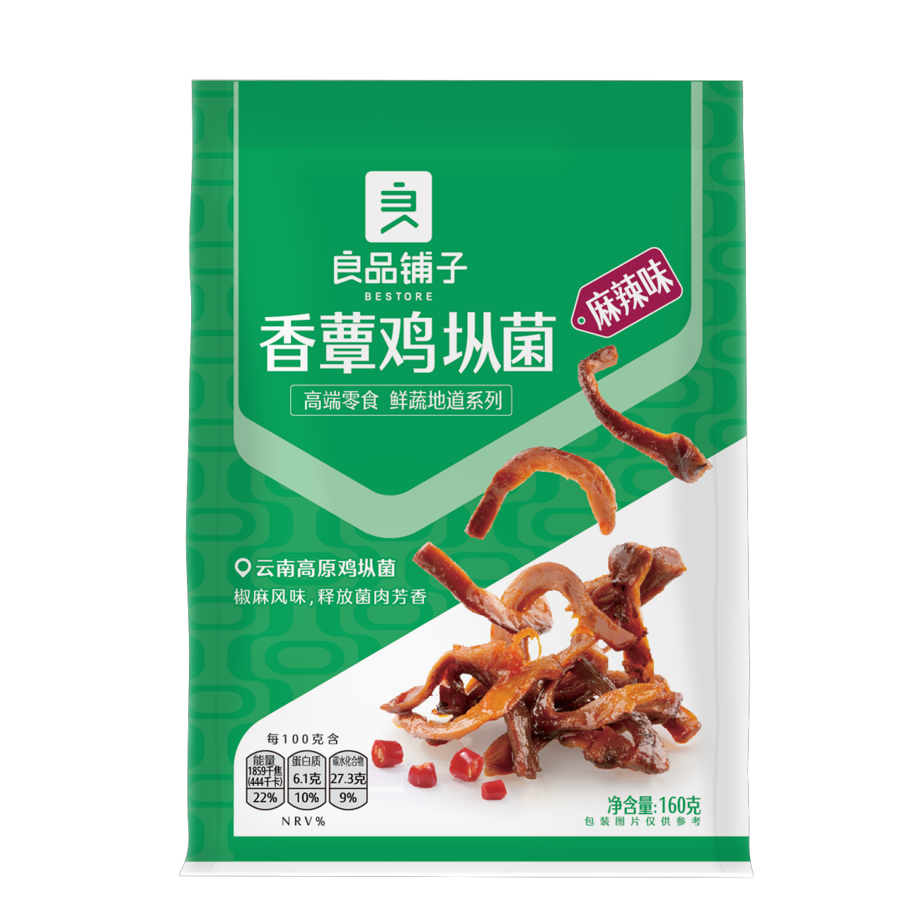 Bestore Mushroom Spicy Flavor 160g/bag