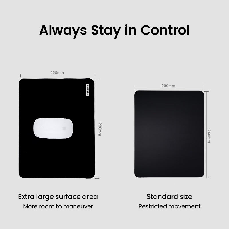 Ochama Mouse Pad - Black