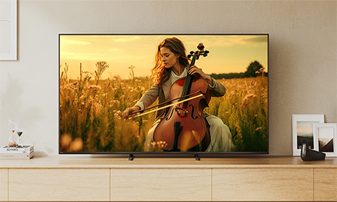 Krachtige Mini-LED TV met hoog  contrast en helderheid