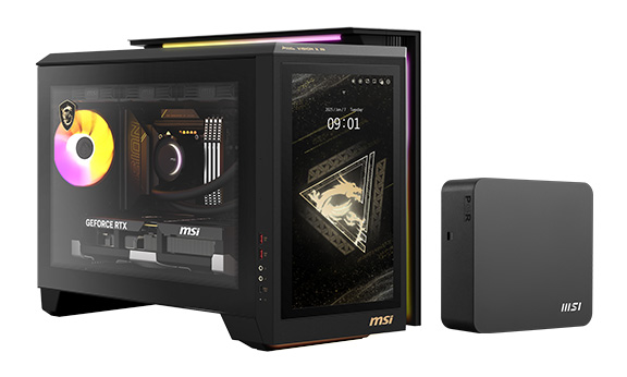 MSI Desktops bieten starke Leistung und Zuverlässigkeit für Arbeit, Gaming und Alltag