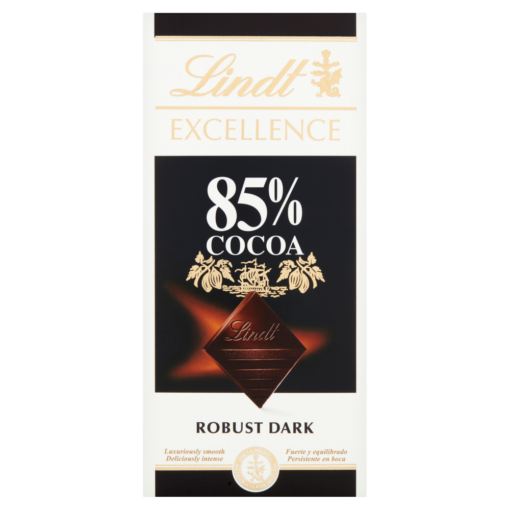 Lindt Excellence 85% Cocoa Dark 100g