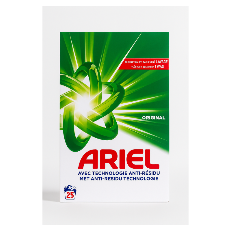 Ariel Powder Detergent Original 1.375 kg 25 washes Classic