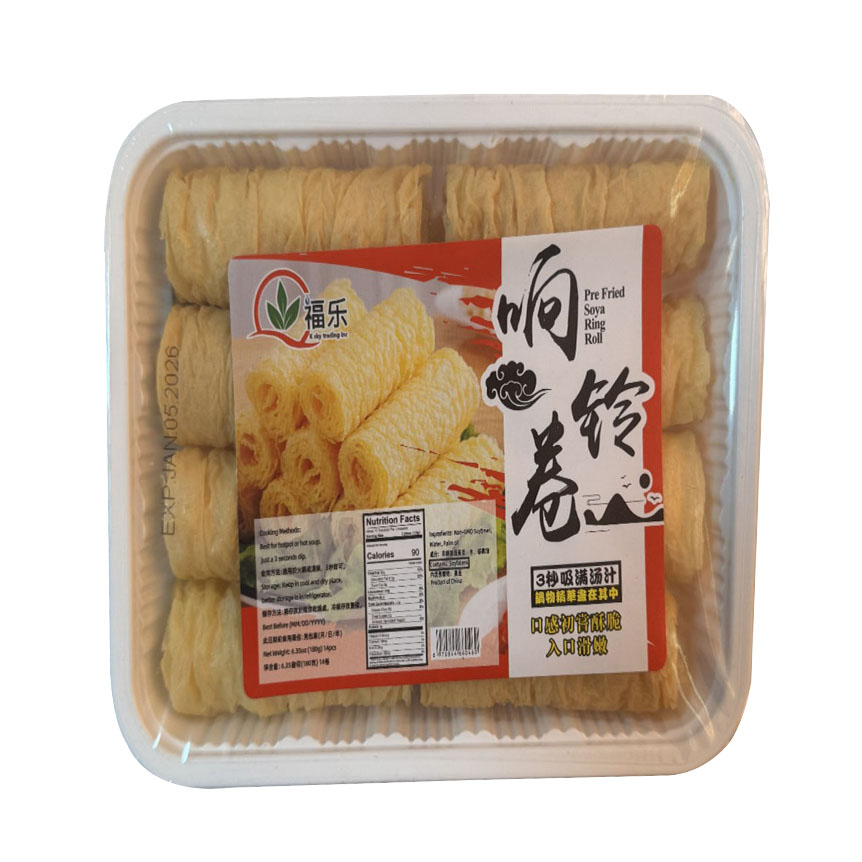 Fule fried tofu roll 180g 福乐响铃卷 180g