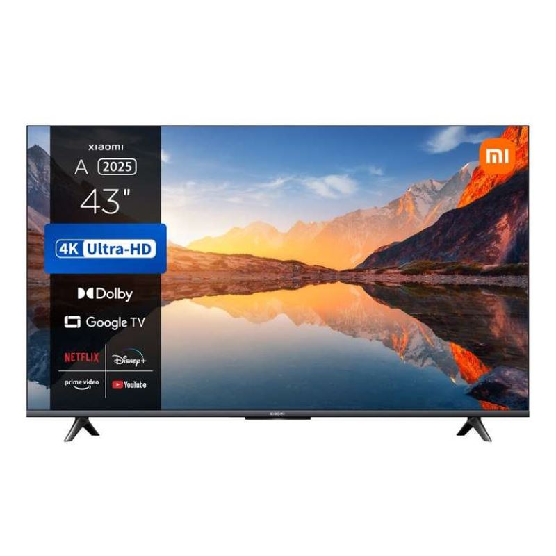 Xiaomi Fernseher A 43 Zoll 2025 4K Ultra-HD Google TV A43