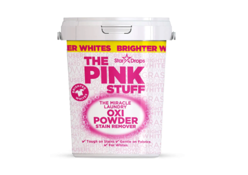 The Pink Stuff Whites The Miracle Laundry Oxi Powder Stain Remover 1kg