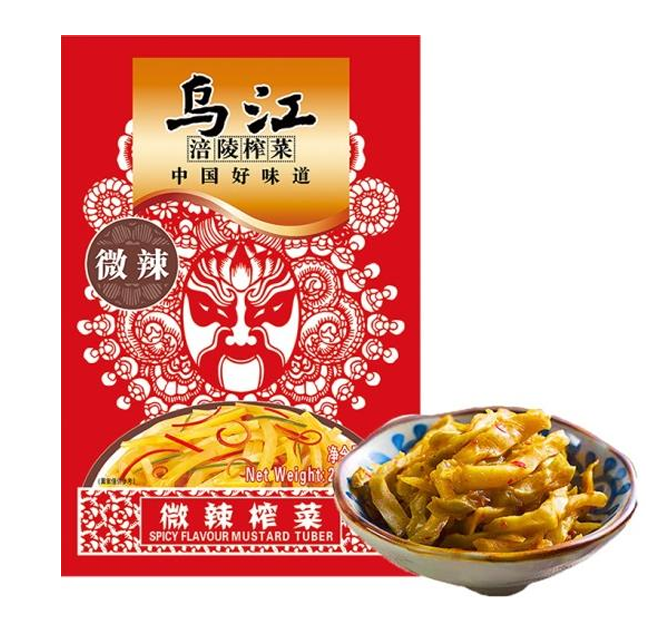 WUJIANG Spicy Flavour Mustard Tuber 80g/pack