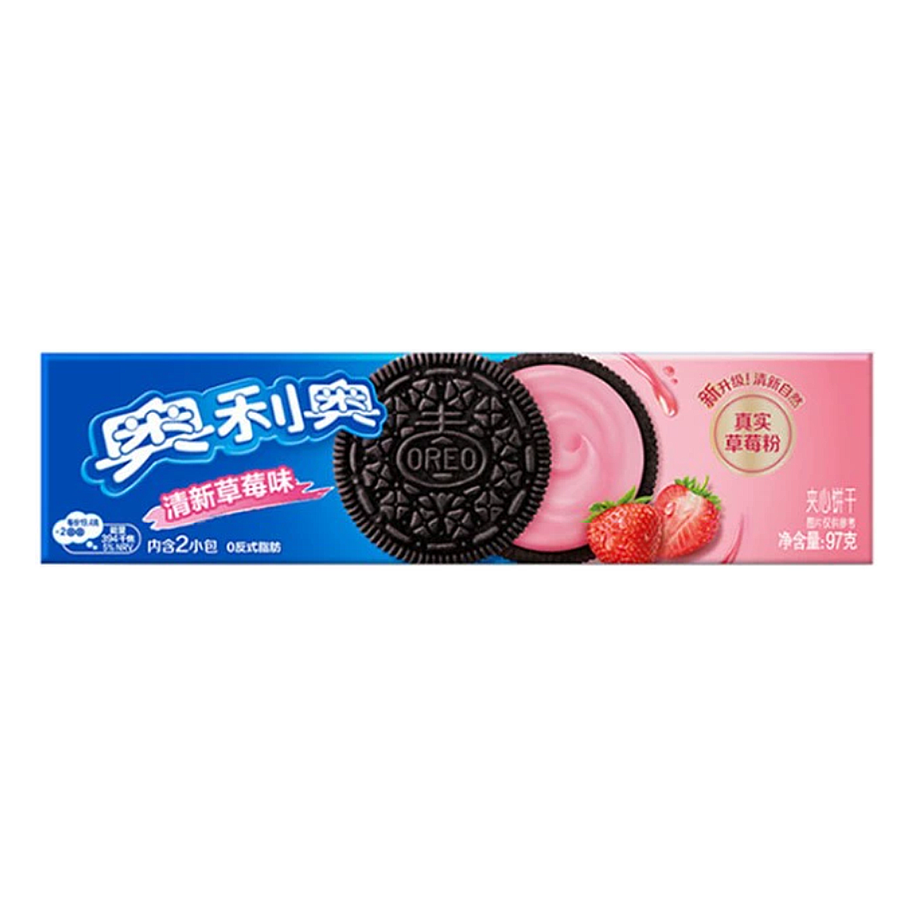 Oreo Sandwich Cookies (Strawberry Flavour) 97g