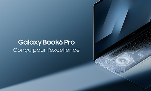 Processeur Intel Core Ultra 3 et grand écran tactile Dynamic AMOLED 2X ultra lumineux.