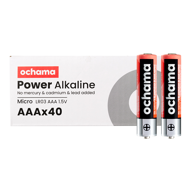 ochama Alkaline Batteries - AAA - pack in 40
