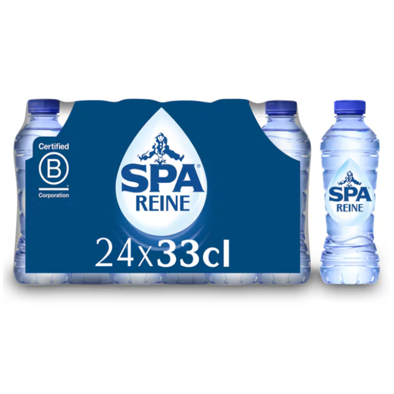 SPA Reine Mineral Water 24 x 330ml   [Incl. €3.6 deposit]