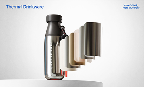 By carefully aligning form, color, and function with users' outfits, moods, and scenarios, we transform drinkware into stylish accessories.