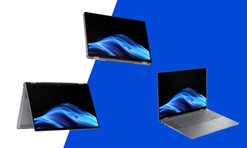 Het randloze 16" touchscreen past zich aan elke taak aan. Flip, fold, flat. Duurzaam metaal en verlichte toetsen