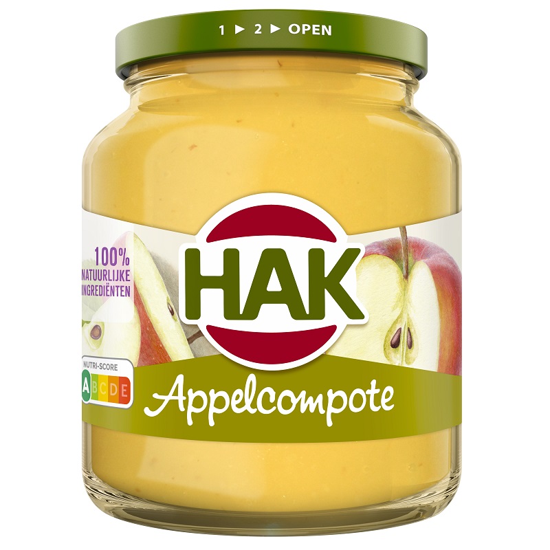 Hak Apfelmus 360g