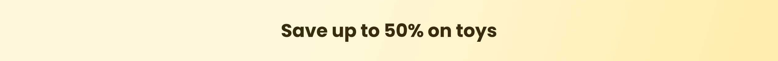 Promotion banner