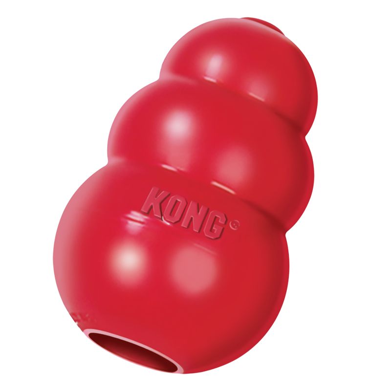 Kong Klassiek Stuffable Hondenspeelgoed - Gooi- en Kauwspeelgoed voor Honden S