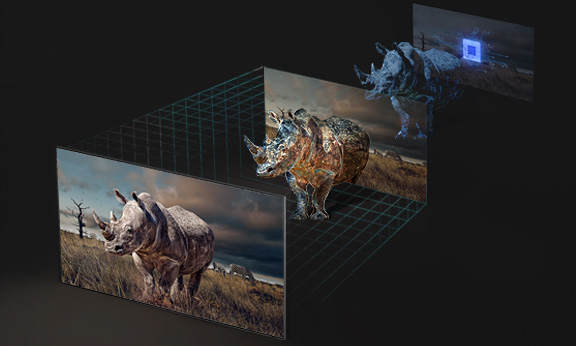 Der Real Depth Enhancer verstärkt den Kontrast zwischen Vorder- und Hintergrund – genau wie dein Auge Tiefe wahrnimmt.