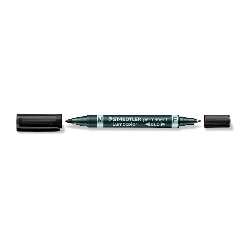 Lumocolor® permanent duo schwarz
